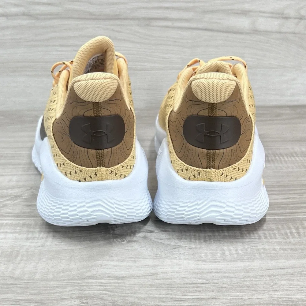 Under Armour Curry 4 Low FloTro Men's Size 12.5 Beige Basketball Shoes 302662